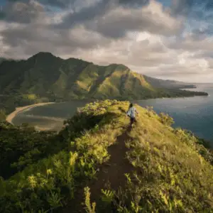 our story told from on a mountain top of Hawaii