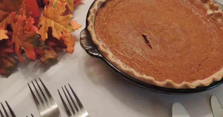 Easy Recipe for Pumpkin Pie